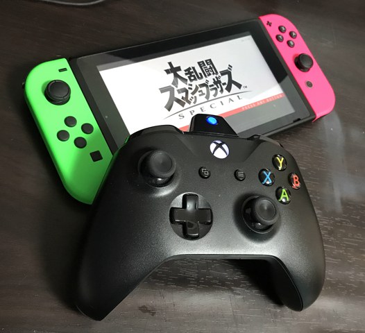 スマブラsp Switchでxboxコントローラーを無線で使える Brook X One Adapter レビュー アラサー男子看護師 Blog